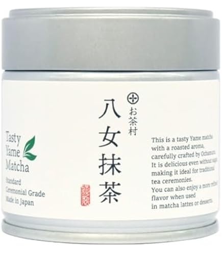 Amazon | 八女抹茶 「翠宝」 40g 缶入り 福岡 八女産 100％ お抹茶